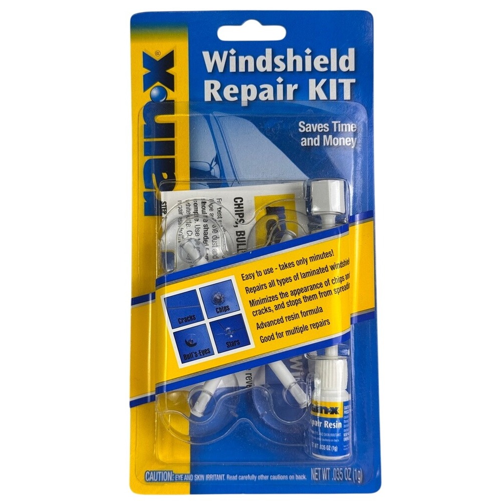 RainX Windshield Repair Kit Chips Cracks Save‎ Time Money